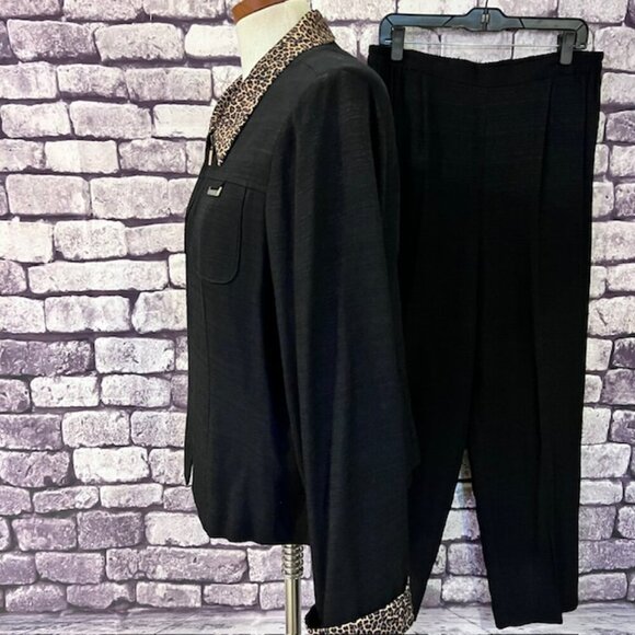 DJ Summers Vintage 2 Piece Pant Suit Size 16 - Picture 3 of 9